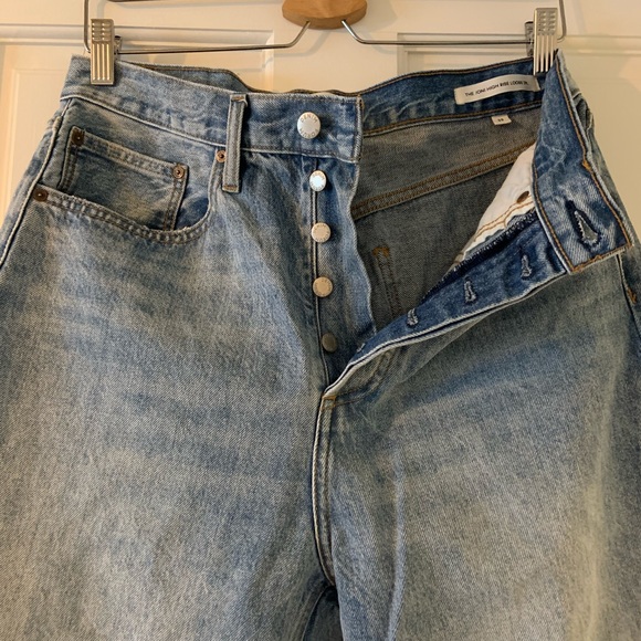 Aritzia Denim Forum Joni denim in picture this bleu rip wash size 29. - Picture 5 of 6
